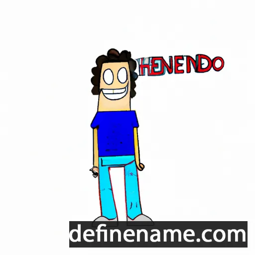 cartoon of the name Hernando