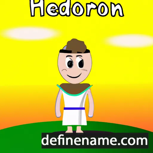 Herodion cartoon