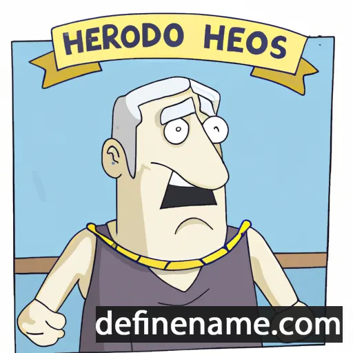 Herodotos cartoon