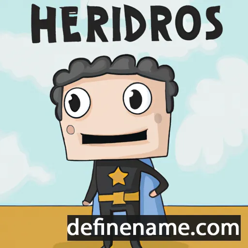 Heroidias cartoon