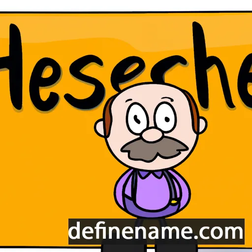 cartoon of the name Herschel