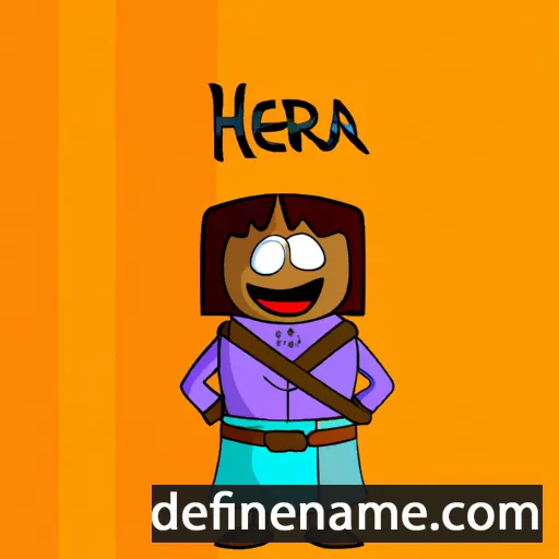 cartoon of the name Herta