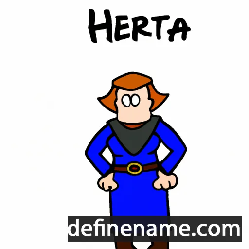 Hertha cartoon