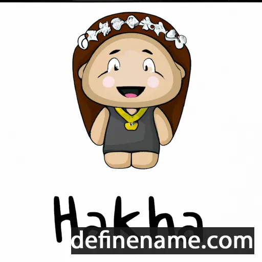 Hiʻiaka cartoon