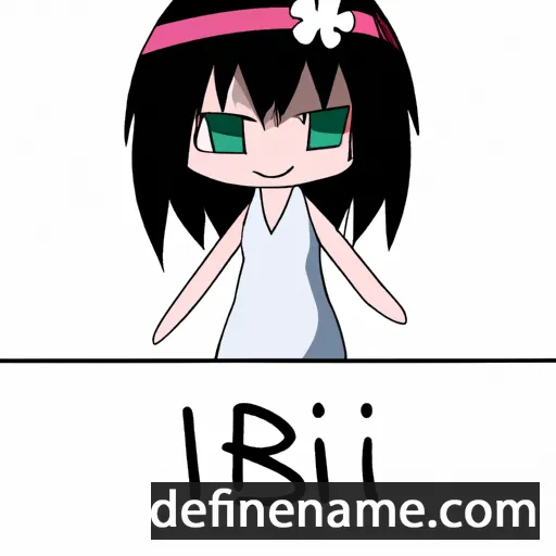 cartoon of the name Hibiki