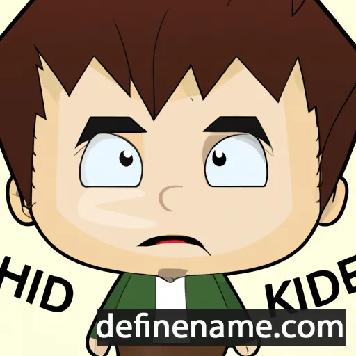 Hideki cartoon