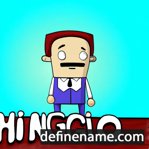 cartoon of the name Higinio