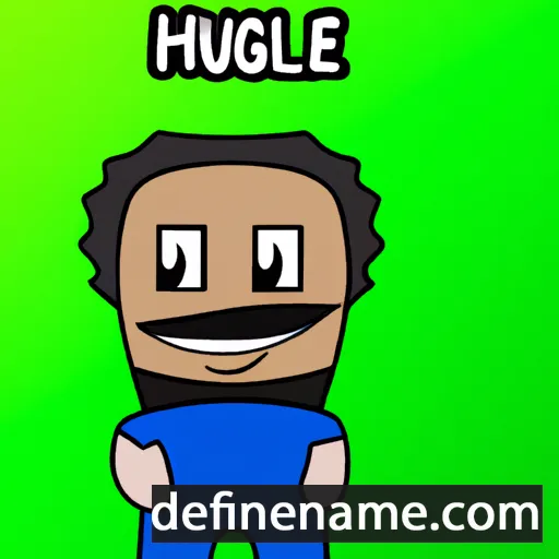 cartoon of the name Higuel