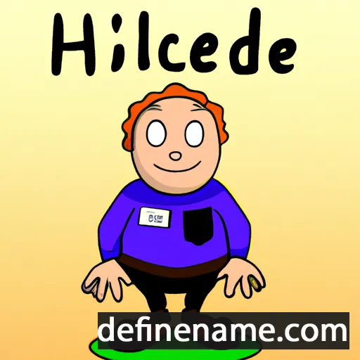 cartoon of the name Hilderic