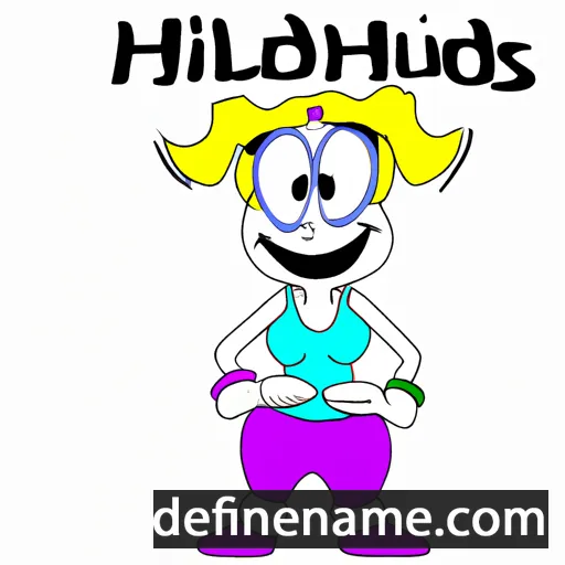 cartoon of the name Hildifuns