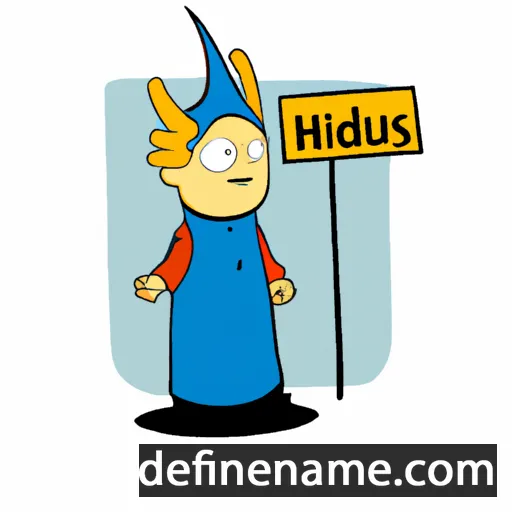 Hildirīks cartoon