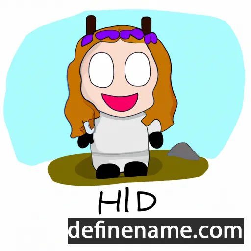 Hildur cartoon