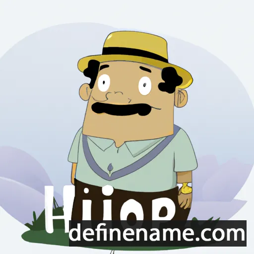 cartoon of the name Hipólito