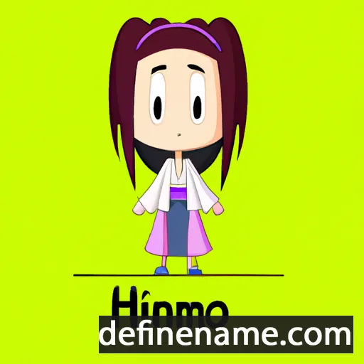 cartoon of the name Hitomi