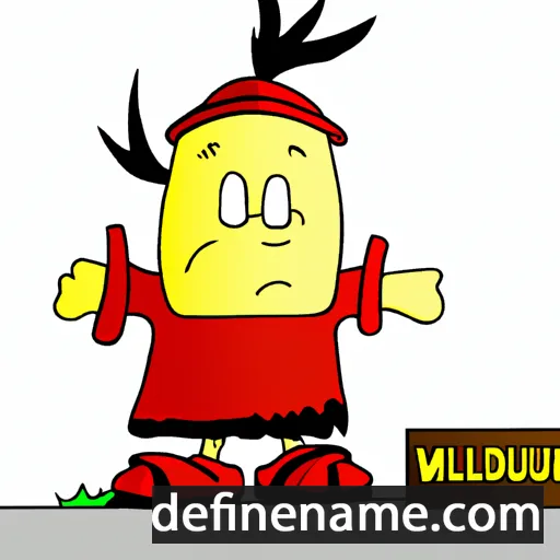 cartoon of the name Hlūdwīg