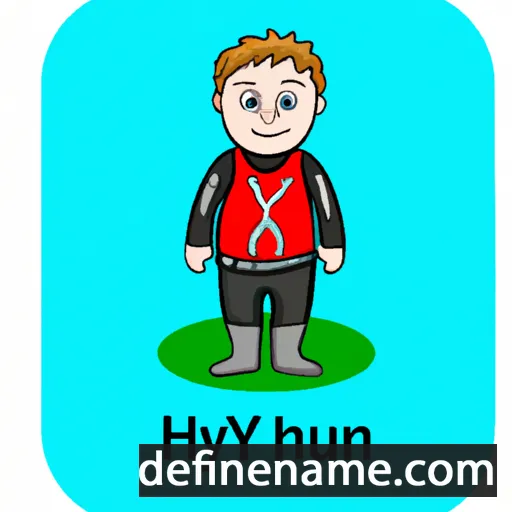 Hlynur cartoon