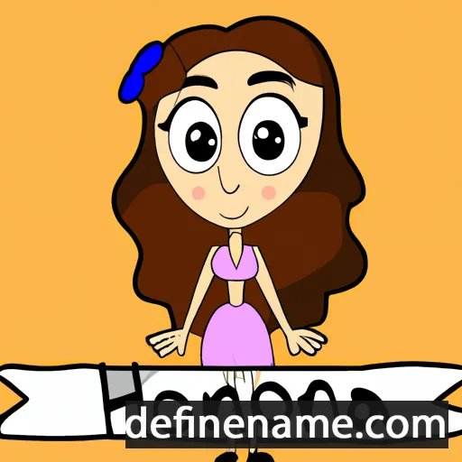 cartoon of the name Honoria