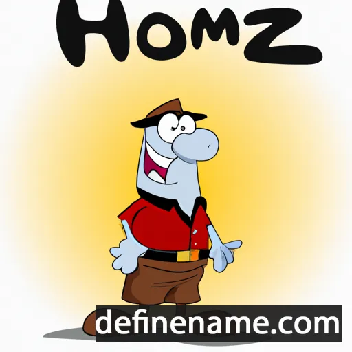 cartoon of the name Hormoz