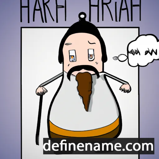 cartoon of the name Hrafn