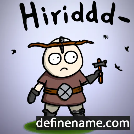 Hrafnhildr cartoon