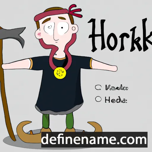 Hroþireiks cartoon