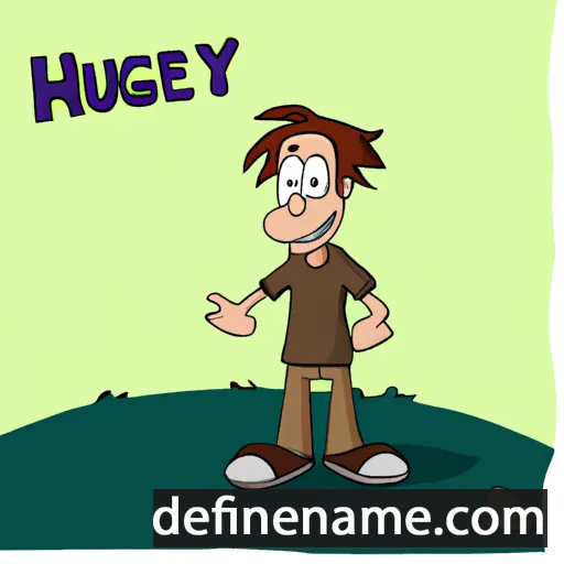 cartoon of the name Huey