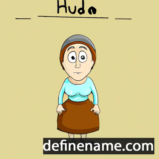 Hulda cartoon