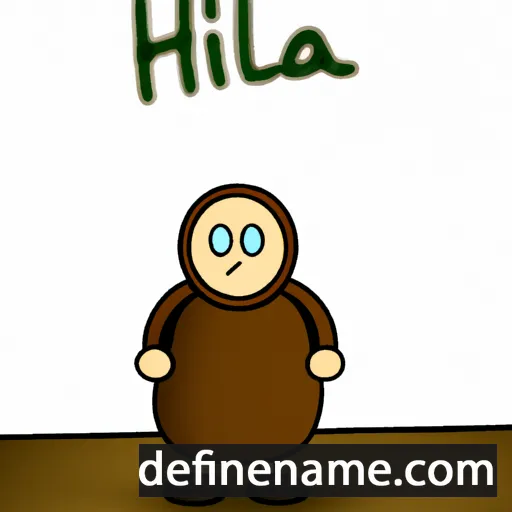 cartoon of the name Hulda