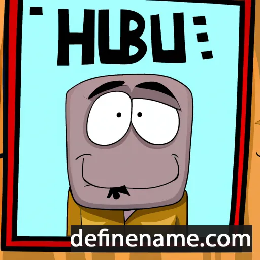 cartoon of the name Huub