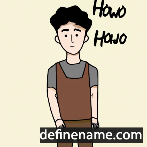 Hyun-Woo cartoon