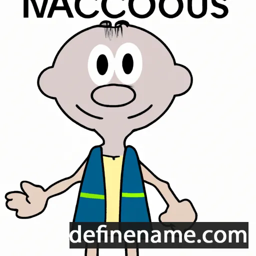 Iacomus cartoon