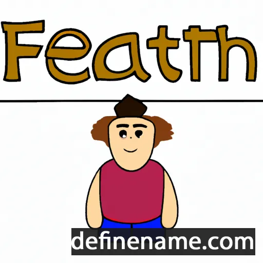 cartoon of the name Iafeth