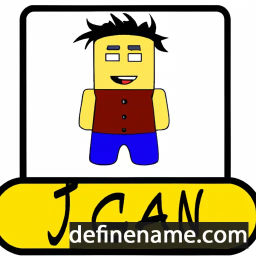 cartoon of the name Iagan