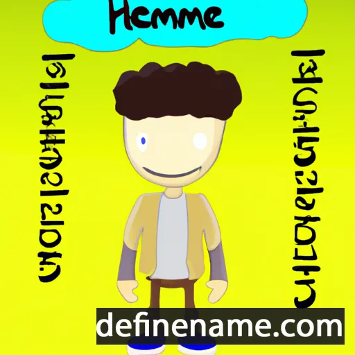 cartoon of the name Iahmesu