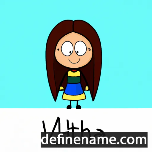 cartoon of the name Iantha