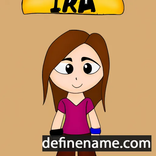 cartoon of the name Iara