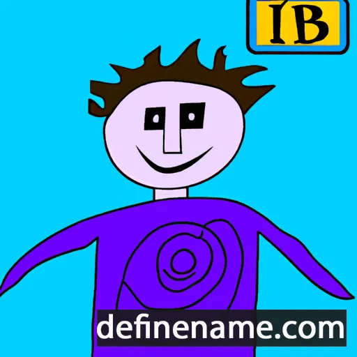 cartoon of the name Ib