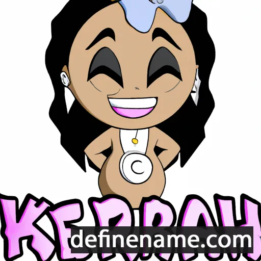 cartoon of the name Ke'riah