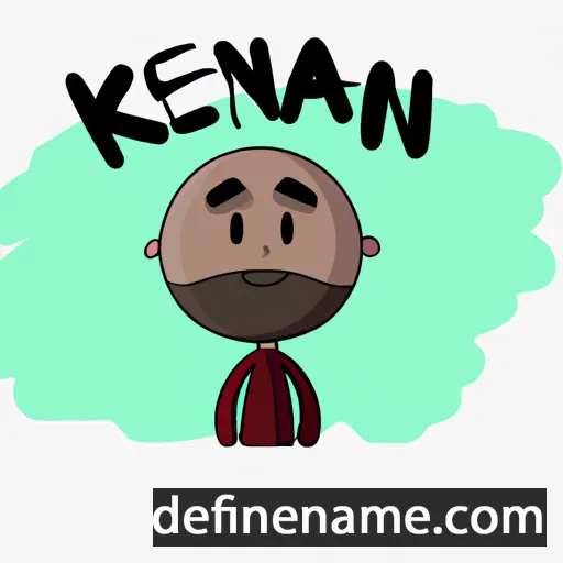 cartoon of the name Kénan