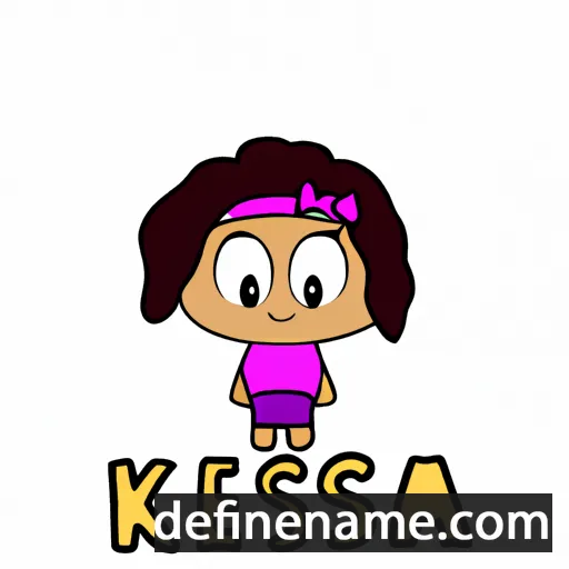 Késia cartoon