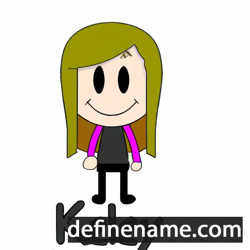 cartoon of the name Keiley