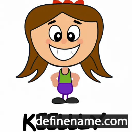 cartoon of the name Keilly