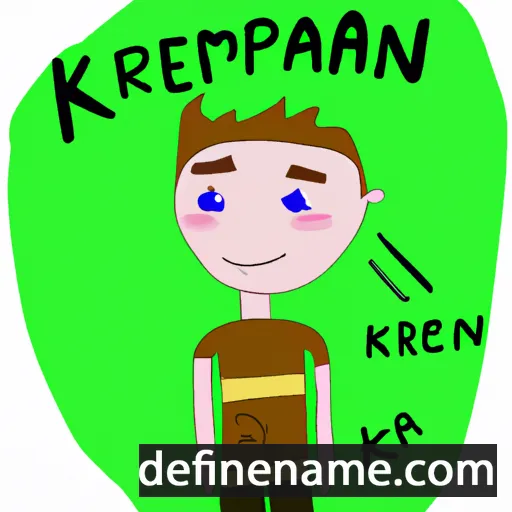 cartoon of the name Keirnan