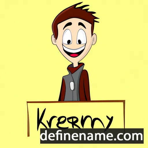 cartoon of the name Keiryn