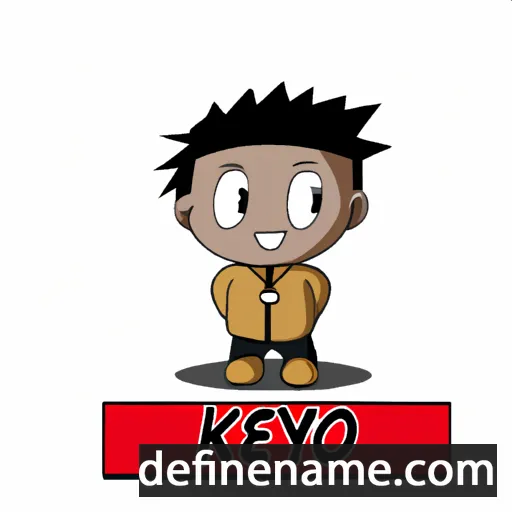 cartoon of the name Keiyo