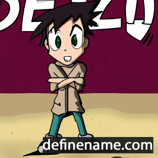 cartoon of the name Keizo