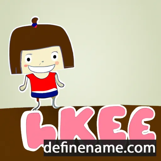 cartoon of the name Keke