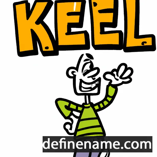 cartoon of the name Kel