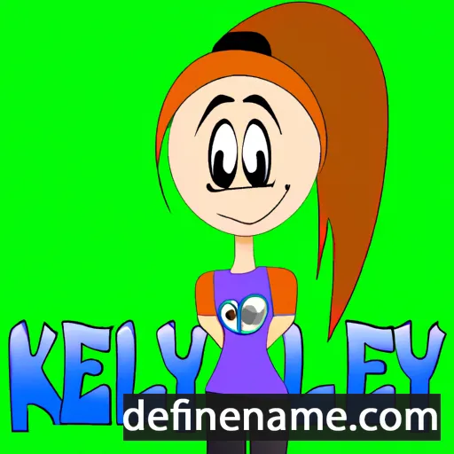 cartoon of the name Kelcy