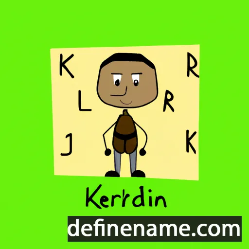 cartoon of the name Keldrin